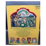 Cabbage Patch Kid - Coleco - 1985 - Double Braided Ponytails - Gold Hair - Blue Eyes - Girl - Dimples & Pacifier - MIB