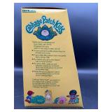 Cabbage Patch Kid - Coleco - 1985 - Double Braided Ponytails - Gold Hair - Blue Eyes - Girl - Dimples & Pacifier - MIB