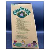 Cabbage Patch Kid - Coleco - 1985 - Double Braided Ponytail - Gold Hair - Blue Eyes - Girl - Dimples & Tooth - MIB