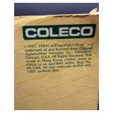 Cabbage Patch Kid - Coleco - 1984 - Loop Shag - Gold Hair - Green Eyes - Girl - Dimples & Freckles - MIB