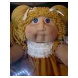 Cabbage Patch Kid - Jesmar -  Double Ponytail - Gold Hair - Blue Eyes - Girl - Dimples & Freckles- MIB