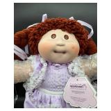 Vintage Cabbage Patch Kids Stephanie Anne Porcelain Doll 4881 16 in