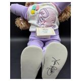Cabbage Patch Kid - Softie - Double Braided Ponytail - Champagne Hair - Blue Eyes - Girl - No Box