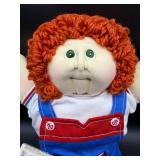 Cabbage Patch Kid - Softie - Popcorn - Orange Hair - Green Eyes - Boy - No Box