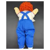 Cabbage Patch Kid - Softie - Popcorn - Orange Hair - Green Eyes - Boy - No Box