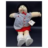 Cabbage Patch Kid - Softie - Shag - Black Hair - Green Eyes - Boy - No Box