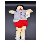 Cabbage Patch Kid - Softie - Shag - Black Hair - Green Eyes - Boy - No Box