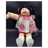 Cabbage Patch Kid - Softie - Double Ponytail - Black Hair - Blue Eyes - Girl - No Box