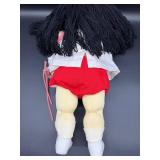 Cabbage Patch Kid - Softie - Double Ponytail - Black Hair - Blue Eyes - Girl - No Box