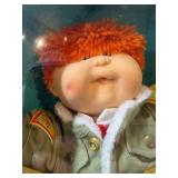 Cabbage Patch Kid - Designer Line - Coleco - Shag - Orange Hair - Blue Eyes - Single Dimple - Boy - MIB