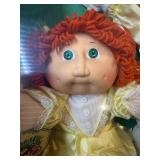 Cabbage Patch Kids - Twins - Coleco - 1985 - Double Ponytails - Red Hair - Green Eyes - Girls - Dimples & one Pacifier - MIB