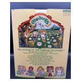 Cabbage Patch Kid - Coleco - 1985 - Double Braided Ponytail - Orange Hair - Blue Eyes - Girl - Dimples & Pacifier - MIB