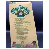 Cabbage Patch Kid - Coleco - 1985 - Double Braided Ponytail - Orange Hair - Blue Eyes - Girl - Dimples & Pacifier - MIB