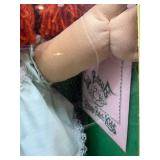 Cabbage Patch Kids - Ideal - Les Patoufs - French - Double Braided Ponytails - Orange Hair - Green Eyes - Girl - Dimples & Freckles- MIB