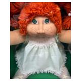 Cabbage Patch Kids - Ideal - Les Patoufs - French - Double Braided Ponytails - Orange Hair - Green Eyes - Girl - Dimples & Freckles- MIB