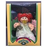 Cabbage Patch Kids - Coleco - 1985 - Double Ponytails - Orange Hair - Green Eyes - Girl - Dimples & Pacifier - MIB