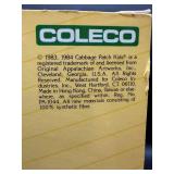 Cabbage Patch Kids - Coleco - Double Braided Ponytails - Orange Hair - Blue Eyes - Girl - Freckles- MIB