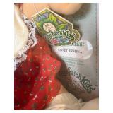 Cabbage Patch Kids - Coleco - Popcorn Ponytail - Orange Hair - Green Eyes - Girl - Dimples - MIB
