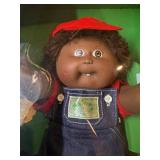 Cabbage Patch Kid - Coleco - 1985 - African American - Brown Hair - Brown Eyes - Boy - Dimples & Tooth - MIB