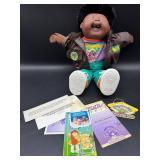 Cabbage Patch Kid - Coleco - Designer Line - African American - Crew Cut - Black Hair - Brown Eyes - Teeth - No Box
