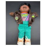 Cabbage Patch Kid - Coleco - Designer Line - African American - Crew Cut - Black Hair - Brown Eyes - Teeth - No Box