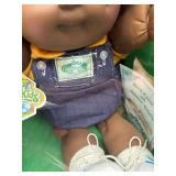 Cabbage Patch Kids - Coleco - African American - Brown Hair - Brown Eyes - Boy - Dimple - MIB