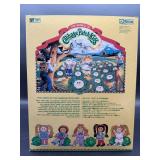 Cabbage Patch Kid - Tsukuda - Coleco - 1985 - African American - Double Ponytail - Brown Hair - Brown Eyes - Girl - Dimples & Pacifier - MIB
