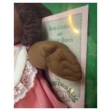 Cabbage Patch Kid - Coleco - 1985 - African American - Double Ponytail - Brown Hair - Brown Eyes - Girl - Dimples & Tooth - MIB