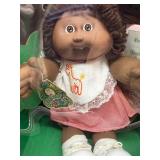 Cabbage Patch Kid - Coleco - 1985 - African American - Double Ponytail - Brown Hair - Brown Eyes - Girl - Dimples & Tooth - MIB
