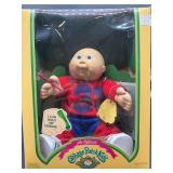 Cabbage Patch Kids - Coleco - Bald - Blue Eyes - Boy - Dimples & Teeth - Hand Holds - MIB