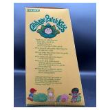 Cabbage Patch Kids - Coleco - Bald - Blue Eyes - Boy - Dimples & Teeth - Hand Holds - MIB
