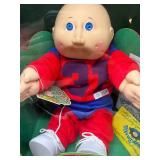 Cabbage Patch Kids - Coleco - 1985 - Bald - Blue Eyes - Dimples - MIB - Sweatsuit