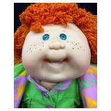 Cabbage Patch Kid - Designer Line - Coleco - Orange Hair - Green Eyes - Freckles & Teeth - No Box - Myra Meredith