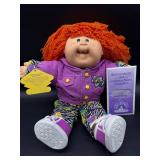 Cabbage Patch Kid - Designer Line - Coleco - Orange Hair - Green Eyes - Freckles & Teeth - No Box - Ariana Brenda