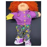Cabbage Patch Kid - Designer Line - Coleco - Orange Hair - Green Eyes - Freckles & Teeth - No Box - Ariana Brenda