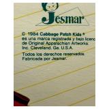 Cabbage Patch Kid - Jesmar - Spanish - Ponytail - Brunette - Green Eyes - Girl - Dimples & Freckles - MIB