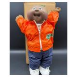 Cabbage Patch Kid - Coleco - African American - Bald - Brown Eyes - Single Dimple - with Box