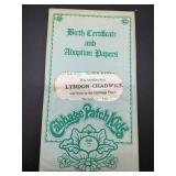 Cabbage Patch Kid - Coleco - African American - Bald - Brown Eyes - Single Dimple - with Box