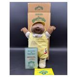 Cabbage Patch Kid - Coleco - 1984 - Premie - African American - Bald with Top Curl - Brown Eyes - One Dimple - with Box
