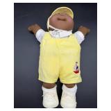 Cabbage Patch Kid - Coleco - 1984 - Premie - African American - Bald with Top Curl - Brown Eyes - One Dimple - with Box