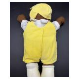 Cabbage Patch Kid - Coleco - 1984 - Premie - African American - Bald with Top Curl - Brown Eyes - One Dimple - with Box