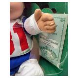 Cabbage Patch Kid - Coleco - 1985 - Loop - Auburn - Brown Eyes - Boy - No Dimple - MIB
