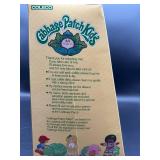 Cabbage Patch Kid - Coleco - 1985 - Loop - Auburn - Brown Eyes - Boy - Dimples & Pacifier - Sunglasses - MIB