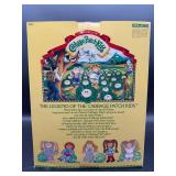 Cabbage Patch Kid - Coleco - Shag - Brown Hair - Brown Eyes - Boy - Dimples & Tongue - Hand Holds - MIB