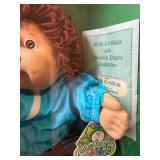 Cabbage Patch Kid - Coleco - Loop - Auburn Hair - Brown Eyes - Boy - Dimples & Teeth - Hand Holds - MIB