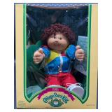 Cabbage Patch Kid - Coleco - 1985 - Loop - Auburn Hair - Brown Eyes - Boy - Dimples & Tooth - MIB