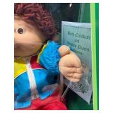 Cabbage Patch Kid - Coleco - 1985 - Loop - Auburn Hair - Brown Eyes - Boy - Dimples & Tooth - MIB