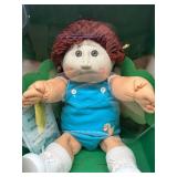 Cabbage Patch Kid - Coleco - Loop - Auburn Hair - Brown Eyes - Boy - Dimples - MIB