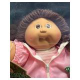 Cabbage Patch Kid - Coleco - 1985 - Double Braided Ponytail - Brown Hair - Brown Eyes - Girl - Dimples & Tooth - MIB