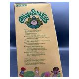 Cabbage Patch Kid - Coleco - 1985 - Double Braided Ponytail - Brown Hair - Brown Eyes - Girl - Dimples & Tooth - MIB